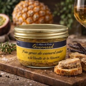 Foie gras entier - Vanille de la Réunion - 150g