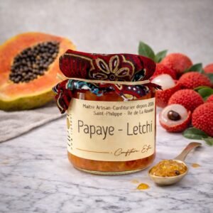 Confiture - Papaye / Letchi - 125g