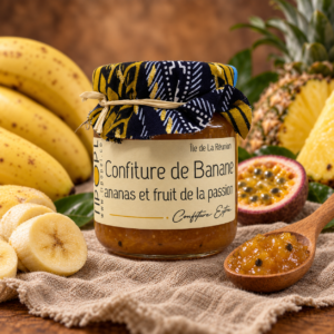 Confiture - Banane / Ananas / Fruits de la Passion - 125g