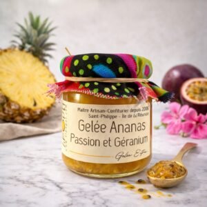 Gelée - Ananas / Passion / Géranium - 125g